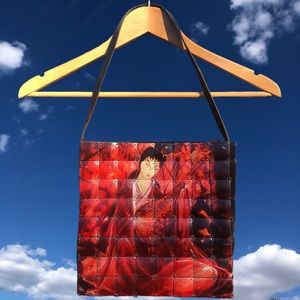 Rare Chico’s coco shell mosaic purse